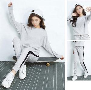 Hot <b>Sales</b> Women Clothing Set 2021 Women <b>Spring</b> Autumn 2 Piece Set Women Tracksuits Hoodies + Pants Casual Sporting Suits - Product Image 2