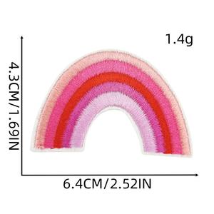 Wholesale Embroidery Patch Custom Felt Backing Thread <b>Badge</b> for Caps Jackets Bags Clothing <b>Iron</b> <b>On</b> Sew <b>On</b> Factory Decorative - Product Image 6