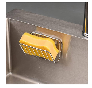 Kitchen Sponge <b>Storage</b> Sink Drain Sponge Holder Hook Type kitchen Dishcloth Draining <b>Rack</b> With Customised Size - Product Image 1