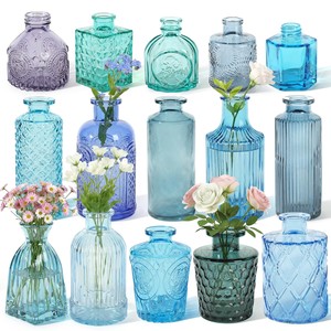 Bouteilles de parfum décoratives en verre artisanales en gros - Moradabad - Product Image 2