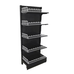 Exhibidor de Hierro Resistente de Alta Calidad para Supermercados con Estante de Exhibición Multifuncional para Minoristas - Product Image 3