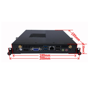 คอมพิวเตอร์ฝังตัวขนาดกะทัดรัดสำหรับป้ายดิจิทัลอุตสาหกรรม OPS PC Intel Core i5 DDR3 - Product Image 2
