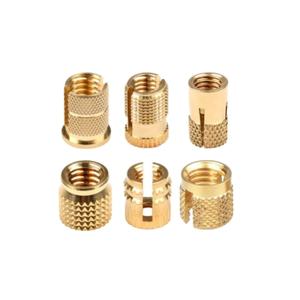 Insertos de Expansión Autoblocantes de Latón para Madera y Metal, Casquillos Roscados para una Instalación Segura y Duradera - Product Image 1