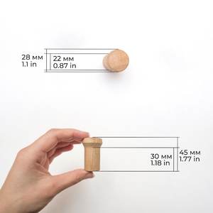 Gant de cuisine matelassé en coton avec poignée en liège, résistant à la chaleur, pour la cuisson et la manipulation des casseroles - Product Image 5