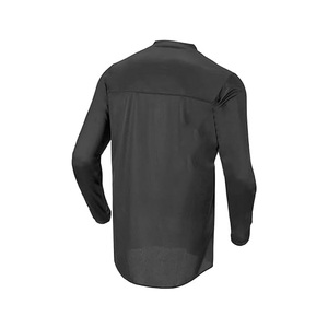 Camisa de Motociclismo Negra de Manga Larga para Hombre, Protección Completa - Product Image 1
