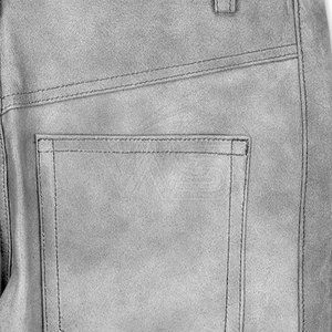 High Quality Casual <b>Men</b> <b>Leather</b> <b>Pants</b> Straight Lightweight Eco-Friendly Durable Solid Color Top Selling Low MOQ - Product Image 3