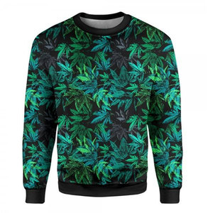 Streetwear Custom Casual Crewneck Sweatshirts Unisex Winter Crocheted Solid Digital Printing Fleece Eco Friendly Breathable 100% - Product Image 1
