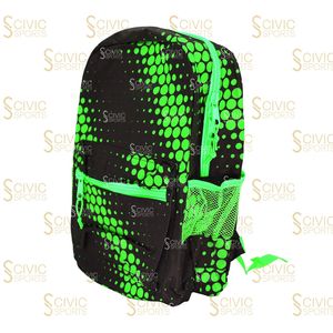 Sac à dos unisexe en polyester pour enfants, grande capacité, léger, tendance, avec design respirant et fermeture éclair - Product Image 2