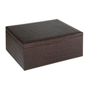 Custom Logo Leather <b>Storage</b> <b>Box</b> with Magnetic <b>Lid</b> for Corporate Gifts Promotional Packaging and Branding - Product Image 3