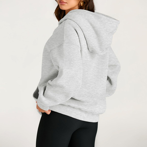 Sweat à capuche oversize en coton premium pour femme – Vente en gros, meilleure vente, haute qualité, grandes tailles - Product Image 5
