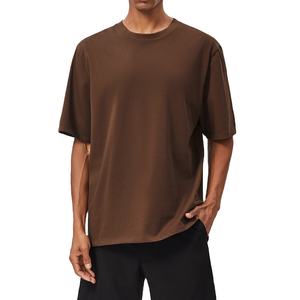 Vente en gros de t-shirt en coton respirant de qualité supérieure avec logos personnalisés t-shirt à manches courtes pour la course à pied vêtements décontractés en plein air - Product Image 1