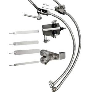 Ensemble de rétracteurs cérébraux auto-fixants Leyla à deux bras de qualité supérieure, instruments chirurgicaux de neurochirurgie, kit en acier inoxydable, approuvé CE ISO - Product Image 6