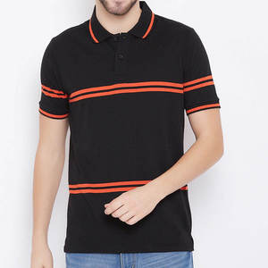 Chemise de golf classique à manches courtes pour homme, 100% coton, tricotée, unie, décontractée, été, col classique, logo sur le devant, séchage rapide, poche, personnalisable - Product Image 1