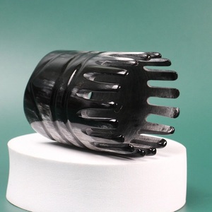 Masajeador de cabeza con forma de cuerno, martillo de masaje, infrarrojo ecológico, fisioterapia, cuidado de la salud personal - Product Image 2