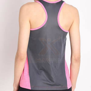 Ropa de gimnasio sin mangas, nuevo estilo, chaleco deportivo para mujer, en stock, chaleco deportivo para mujer hecho de algodón. - Product Image 2