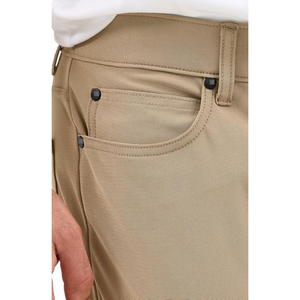 <b>Men</b> Lightweight Mid Waist Casual Chinos Straight Leg Trousers Solid Khaki Pants 100% Polyester <b>Summer</b> for Work Travel Daily Wear - Product Image 6