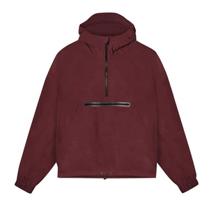 Sudadera con capucha térmica unisex de algodón y forro polar con diseño gráfico 3D y cremallera de cuarto, personalizada con logo, para hombre, moda 2026 - Product Image 5