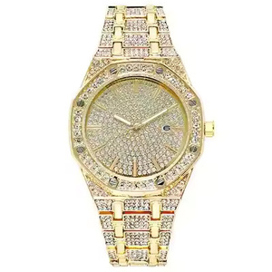 Reloj de Cuarzo Moderno de Lujo para Hombre, con Diamantes de Moissanita, Elegante y con Acabado Impecable - Product Image 5