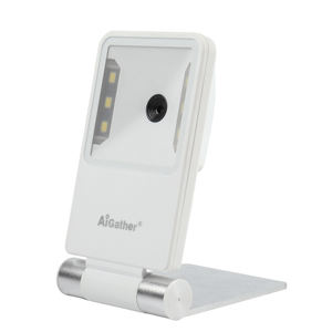 <b>Table</b> Scanner Omnidirectional Hand-Free USB Wired <b>Mini</b> 2D Barcodes Scanning Desktop Scanner A-20+ - Product Image 2