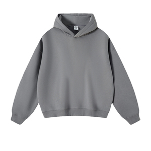 Sudadera con Capucha Personalizada para Impresión Puff, de Alta Calidad, Oversize, Unisex, Lisa, Estilo Urbano para Hombre - Product Image 4