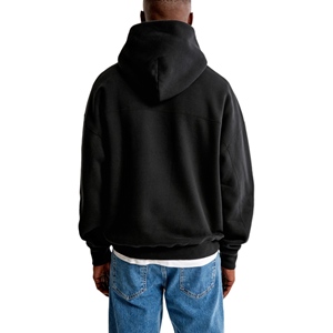 Sweat-shirt à capuche unisexe en polyester/coton de haute qualité, très vendu, lourd, respirant et à séchage rapide pour l'hiver - Product Image 4