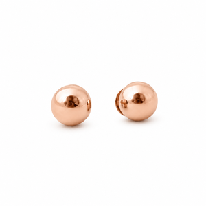 Boucles d'oreilles pendantes en or rose 18 carats Namivaa, finition polie, style minimaliste, pour usage quotidien, cadeau de fête, bijoux raffinés pour femmes et jeunes filles - Product Image 2