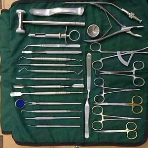 Kit de Cirugía Oral Dental, Elevadores Manuales con Mango en T, Pinzas de Extracción y Curetas Periodontales, Juego de Instrumentos de Vaslcare - Product Image 2