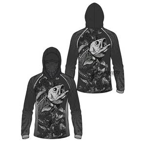 Camisa con Capucha Impermeable y Protección Facial Anti-UV 50+, de Secado Rápido, para Senderismo y Pesca al Aire Libre - Product Image 2