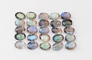 Pierre de labradorite naturelle 7*5 mm, qualité exceptionnelle, pierre précieuse pour la création de bijoux, prix de gros. - Product Image 4