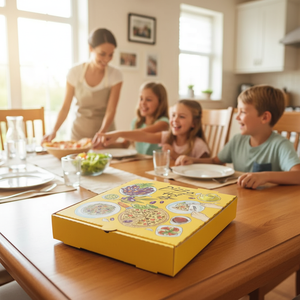 Custom Printed <b>Pizza</b> <b>Box</b> Personalized Food Packaging <b>Box</b> for Takeaway Delivery and Fast Food Restaurant Packaging - Product Image 2