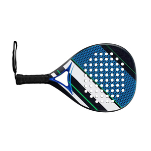 Raqueta de Pádel con Diseño de Rayas Diagonales de Carbono 12K, Forma de Lágrima, Núcleo de Eva Suave - Product Image 2