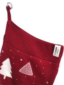 ถุงเท้าคริสต์มาสถักจากผ้าฝ้ายออร์แกนิค 100% ขนาดสั่งทำได้ ตกแต่งวันหยุดแบบรักษ์โลก - Product Image 3