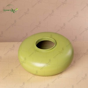 Handcrafted Bamboo <b>Vase</b> with Sculptural Form A Timeless Accent for Modern Luxury Interiors - Product Image 2