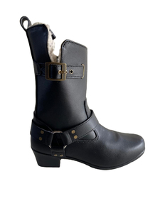 Botas de Motociclismo Deportivas y de Turismo, con Logotipo y Color Personalizados, Unisex, Invierno, Resistentes al Fuego, Cuero Genuino, Goma, Talla OEM - Product Image 3