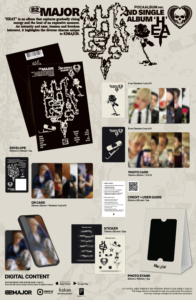 82MAJOR HEAT [เวอร์ชั่นโฟโต้บุ๊ค] อัลบั้มซิงเกิลชุดที่สอง - Product Image 2