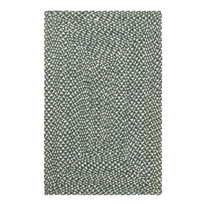 Tapis rectangulaire en jute tressé, style géométrique oriental, avec envers antidérapant en jute, réversible, adapté aux animaux domestiques, à poils ras, pour salon et maison - Product Image 1