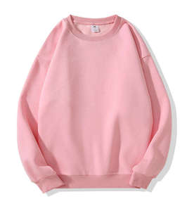 Sweat-shirt en molleton de coton pour homme, col rond, essentiel, streetwear quotidien - Product Image 4