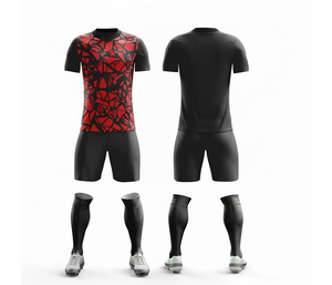 Soccer Sportswear Full Sublimation Custom Set Team Uniform | <b>Men</b> Women Youth Sizes | Lightweight Quick Dry Training Sportswear - Product Image 1
