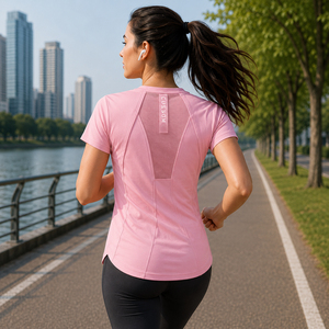 Camiseta de Yoga para Mujer, Manga Larga, Transpirable, Ajustada, Ropa Deportiva, Top de Yoga para Mujer - Product Image 4