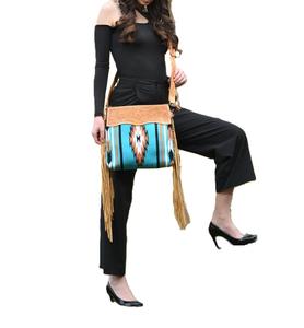 Bolso Bandolera de Cuero para Mujer, Estilo Bohemio, Ecológico, Duradero, de Moda, para Viaje, Diseño 2025, Lona de Nailon 20 - Product Image 1