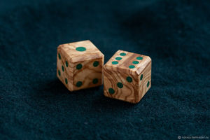 Professional Aged-Look Rounded Corner Dice Luxury 6-Sided Game Cube <b>Set</b> Retro Aesthetic D6 for <b>Backgammon</b> Farkle Board Games - Product Image 3