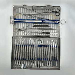 Kit quirúrgico dental completo de 39 instrumentos de alta calidad, herramientas de cirugía dental reutilizables, set profesional para dentistas - Product Image 1