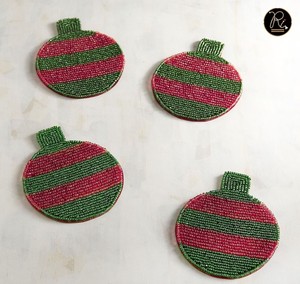 Handwoven Seed <b>Beads</b> <b>Coaster</b> Pure Handmade <b>Coaster</b> Use For Tea Coffee Wine Buy Direct From Supplier At Bulk Price - Product Image 4