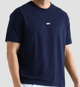Camiseta de Algodón Lisa para Hombre, Transpirable, Corte Regular, Cuello Redondo, Manga Corta, Estilo Casual para Usar en la Calle, OEM ODM - Product Image 5