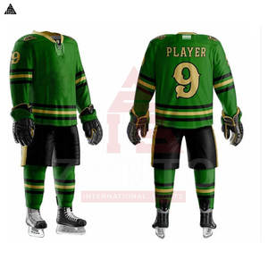 Maillot de hockey sur glace sur mesure pour hommes, uniforme d'équipe, vêtements de sport de hockey de haute qualité, sublimation, vente en gros - Product Image 3