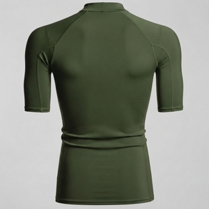 <b>Women's</b> AMIB SPORTS Breathable Short Sleeve Rash Guard Quick Dry <b>Swim</b> <b>Shirt</b> High Quality UV Protection From Pakistan - Product Image 4
