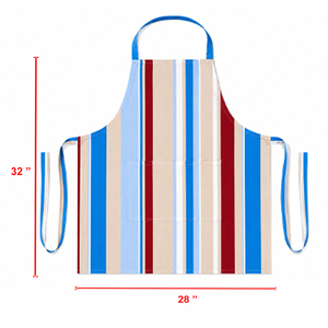 Tabliers de cuisine élégants et luxueux en coton 100% teint en fil, durables, très demandés, vente en gros, fournisseur indien. - Product Image 5
