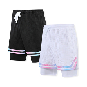 Outdoor Basketball Workout Tunning Fitness <b>Shorts</b> Men's Basketball <b>Shorts</b> Sports Gym Quick Drying <b>Compression</b> Casual <b>Shorts</b> - Product Image 5