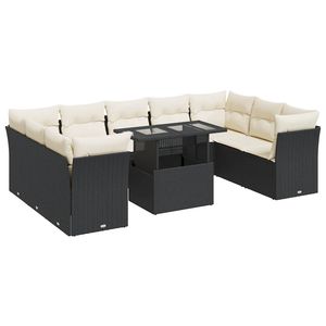 Conjunto de Sofás Negros para Jardín - Product Image 2