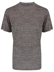 T-shirts décontractés pour hommes en jersey de polyester doux et uni, à manches courtes, coupe ample, avec logo personnalisé, vente en gros, collection été - Product Image 5